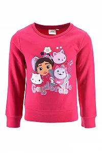 Свитшот Gabby's Dollhouse для девочек, детский свитер с дизайном Gabdorable, подарок для девочек, размеры от 3 до 6 лет - Фото 1