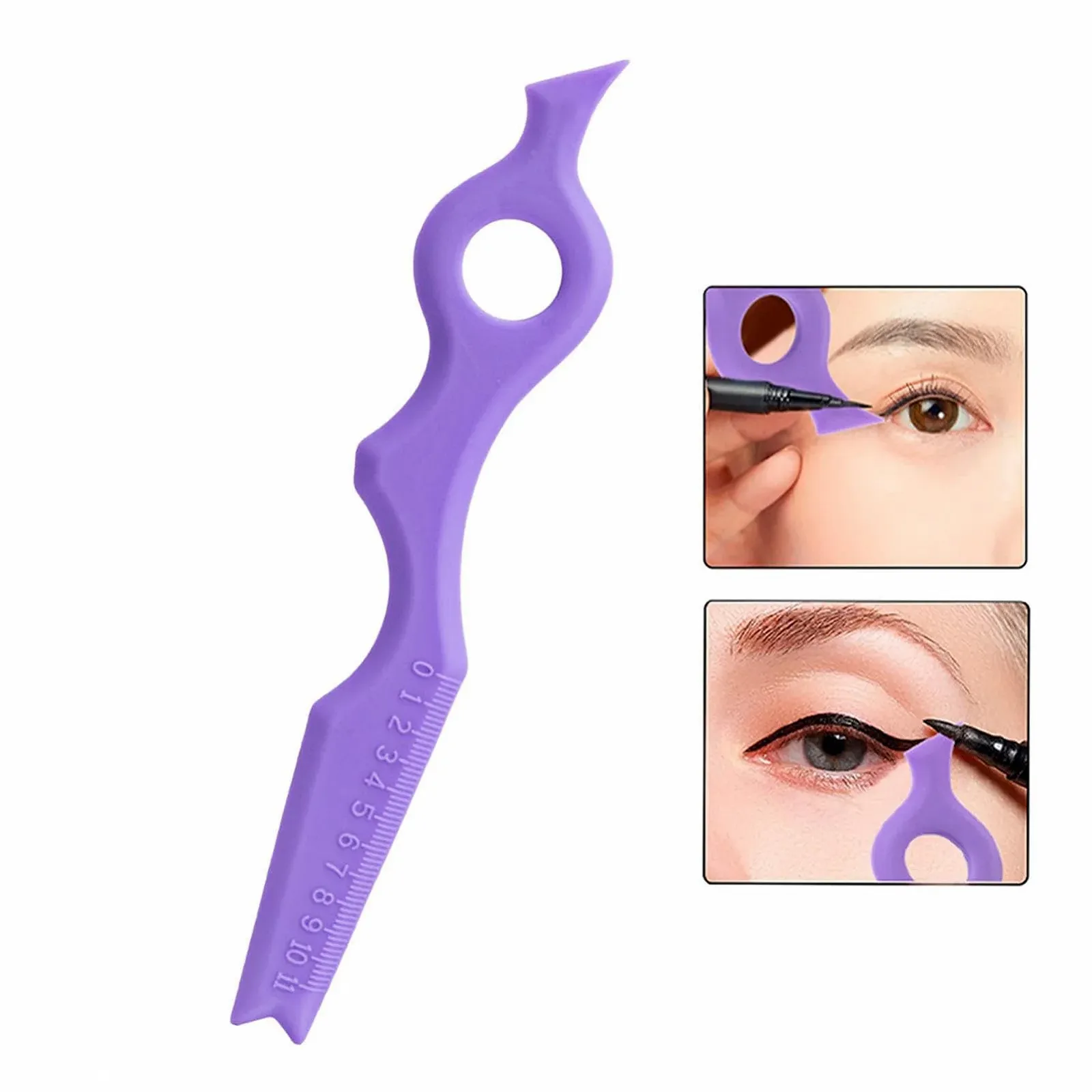 Инструмент для подводки глаз Aibyks Silikon-Eyeliner-Hilfe Многофункциональный, фото №7 Инструмент для подводки глаз Aibyks Silikon-Eyeliner-Hilfe Многофункциональный, фото №7