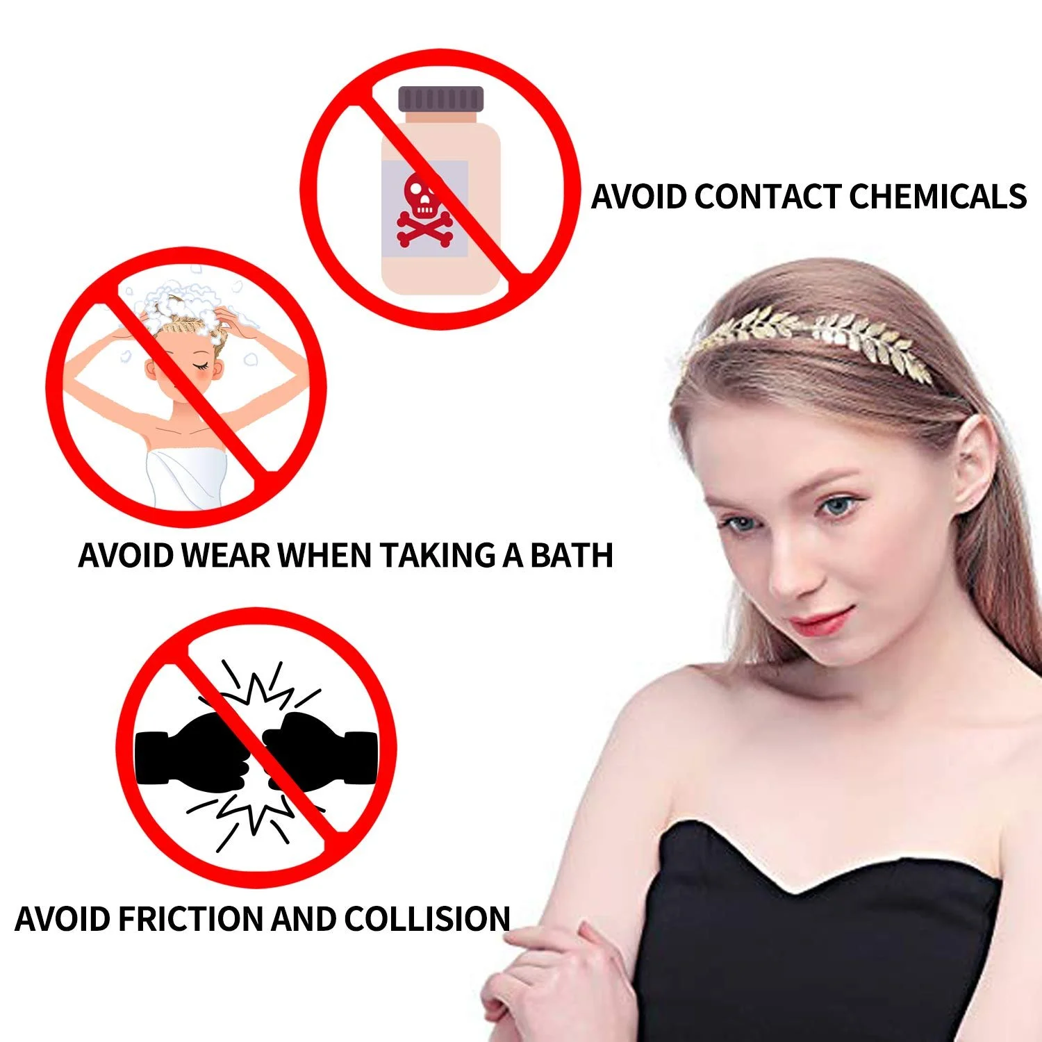 Обруч для волосся XCOZU в стилі римської богині, жіночий, фото №6 Обруч для волосся XCOZU в стилі римської богині, жіночий, фото №6