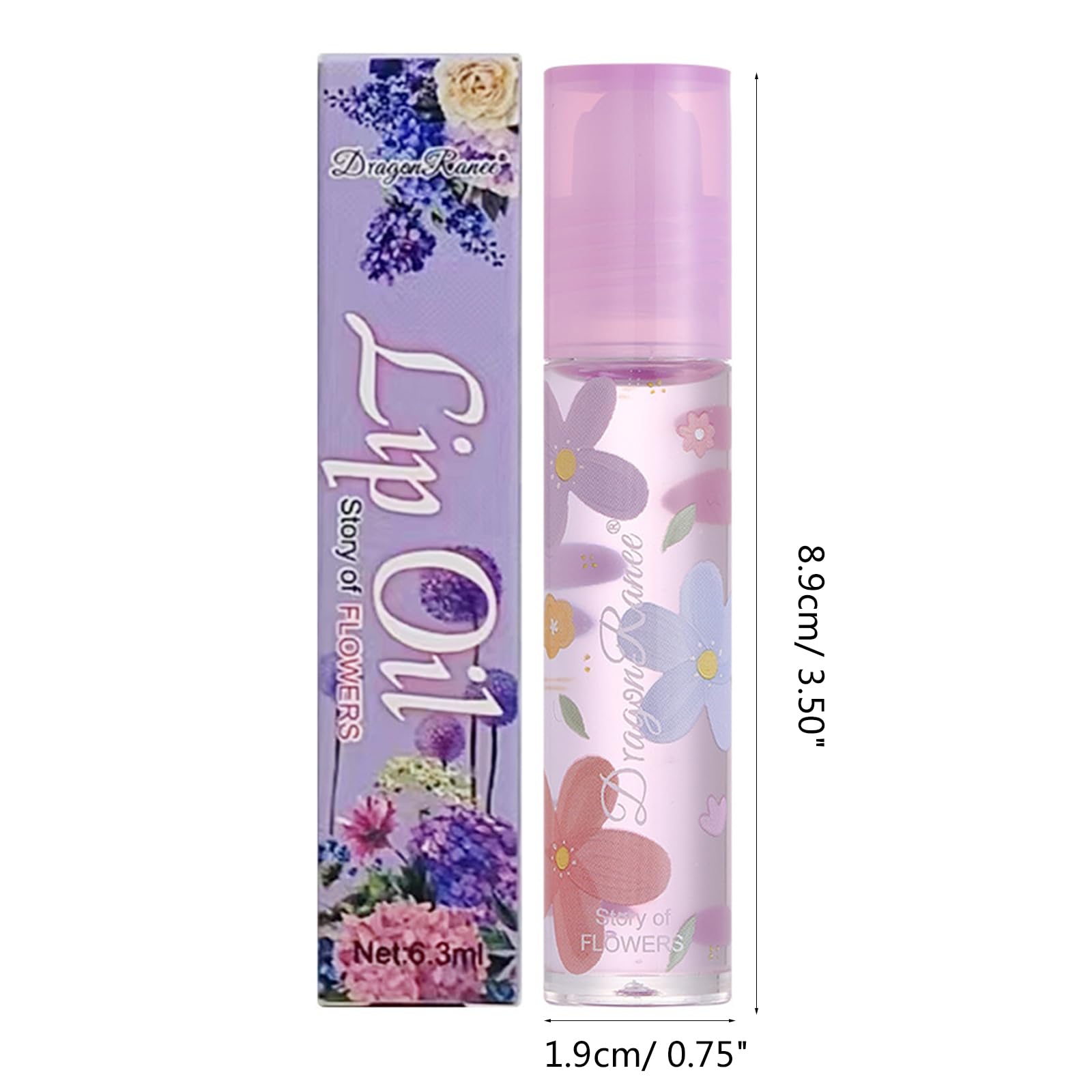 Блиск для губ Dragon Ranee Mini Water Прозорий, фото №4