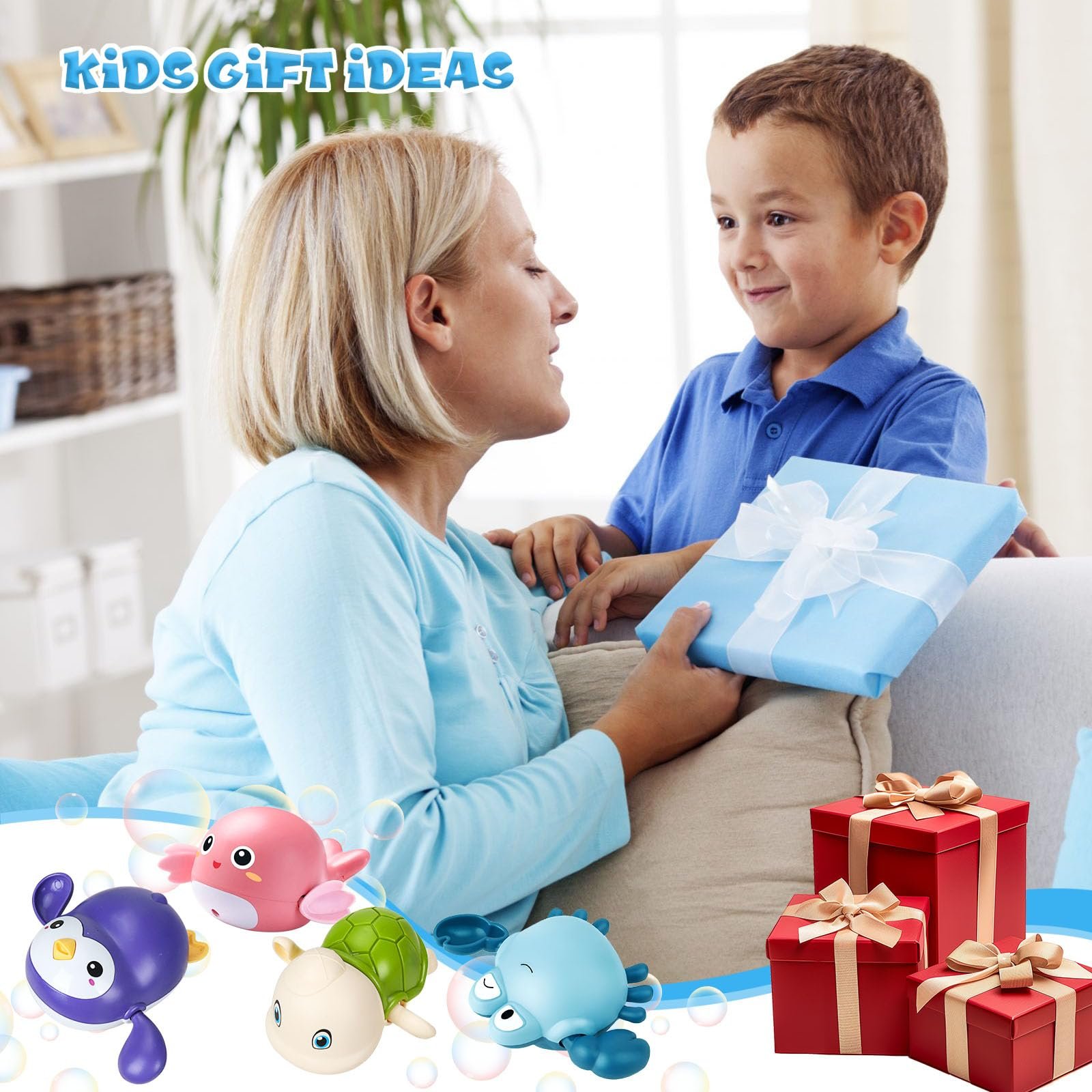 Игрушка для ванны Детская, Набор 4 шт., фото №7