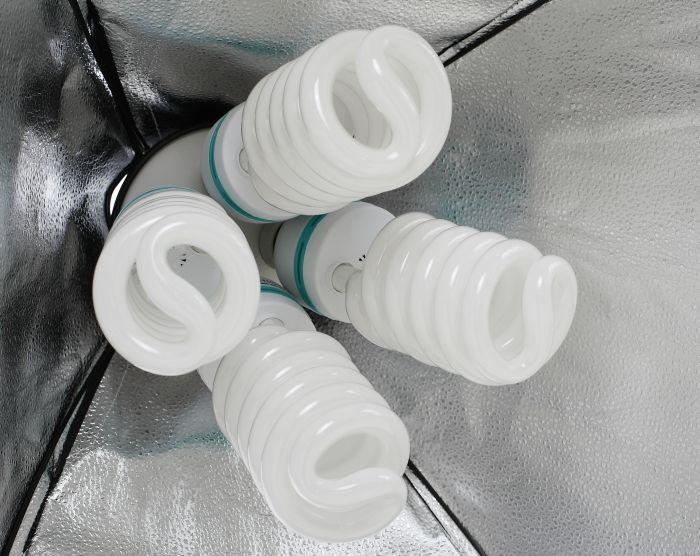 Постоянный студийный свет 50/70 на 4 лампы + стойка | SoftBox СофтБокс, фото №6