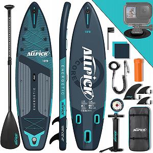 Надувна SUP дошка ALLPICK SUP011 320 см Бірюзовий  - Фото 1