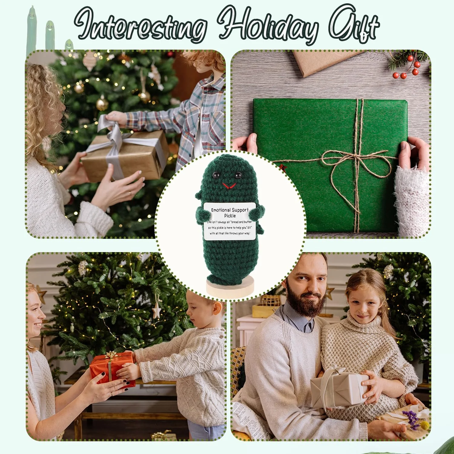 Игрушка Positive Мягкая Игрушка Огурец 10 см Позитивная Поддержка, фото №7