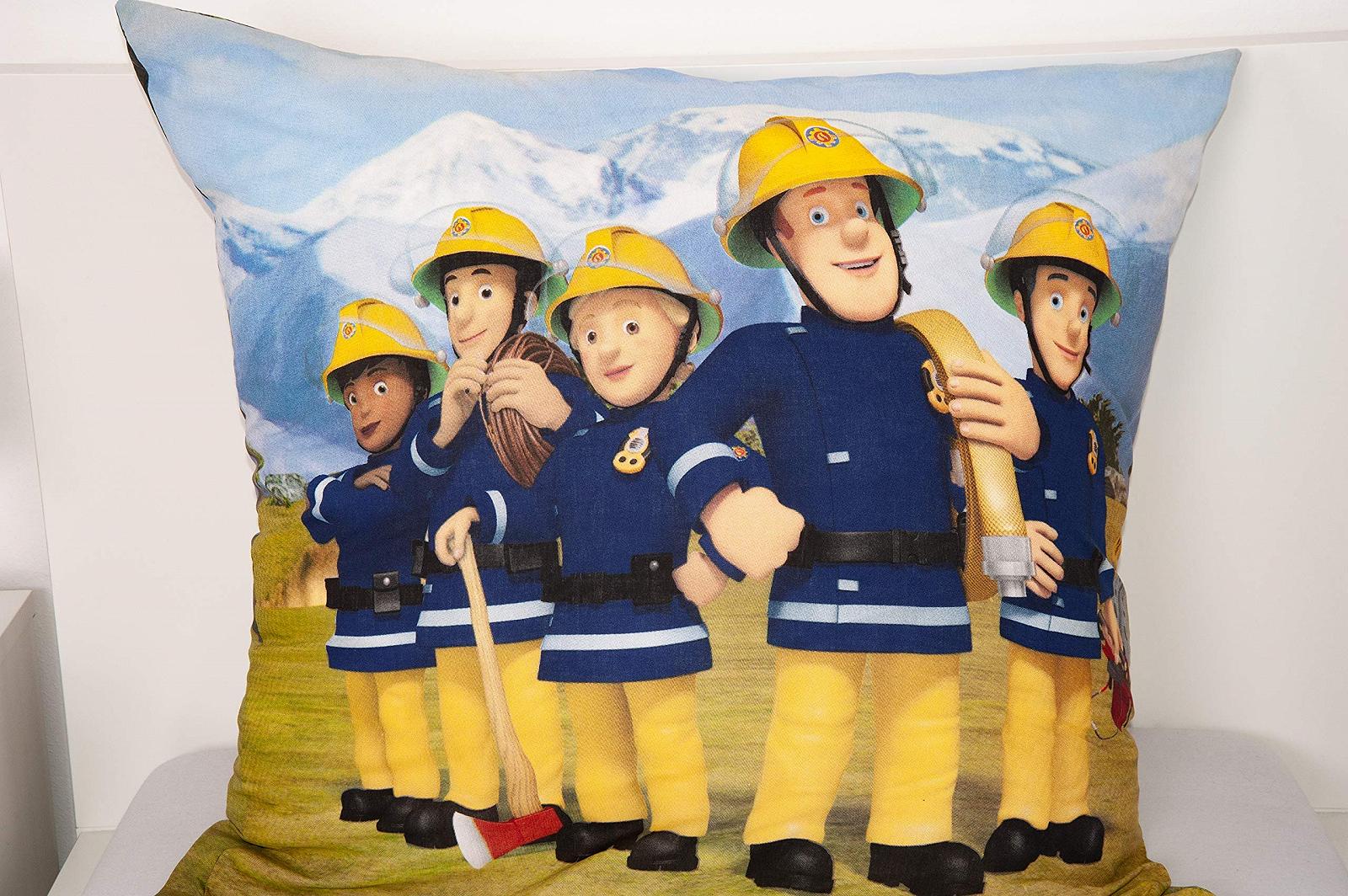 Комплект Постельного Белья Herding Fireman Sam Двусторонний рисунок Наволочка 80 x 80 см Пододеяльник 135 x 200 см Хлопок/Ренфорсе Разноцветный, фото №4