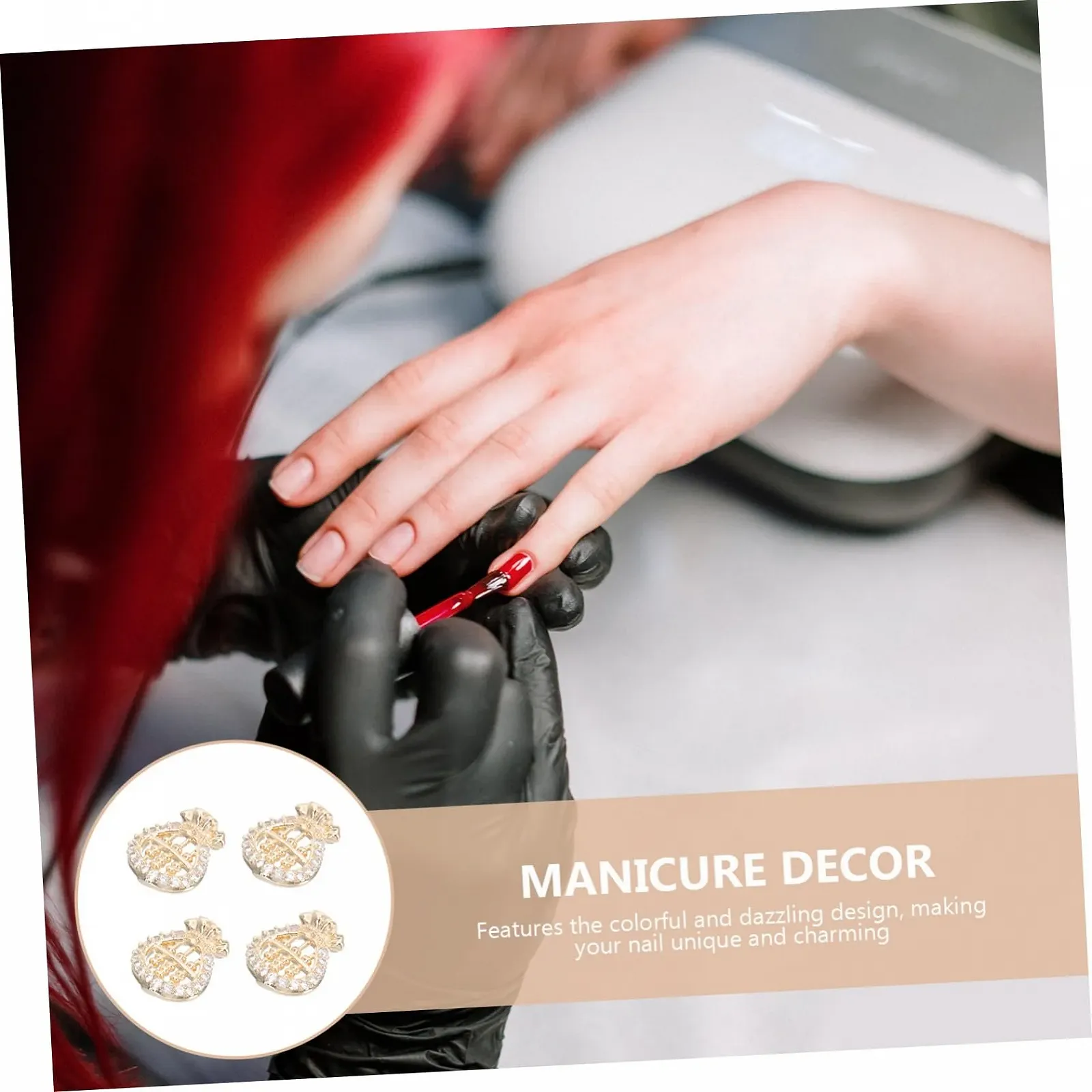Прикраса для нігтів Housoutil, Блискучі прикраси для манікюру, Вишуканий декор, фото №3