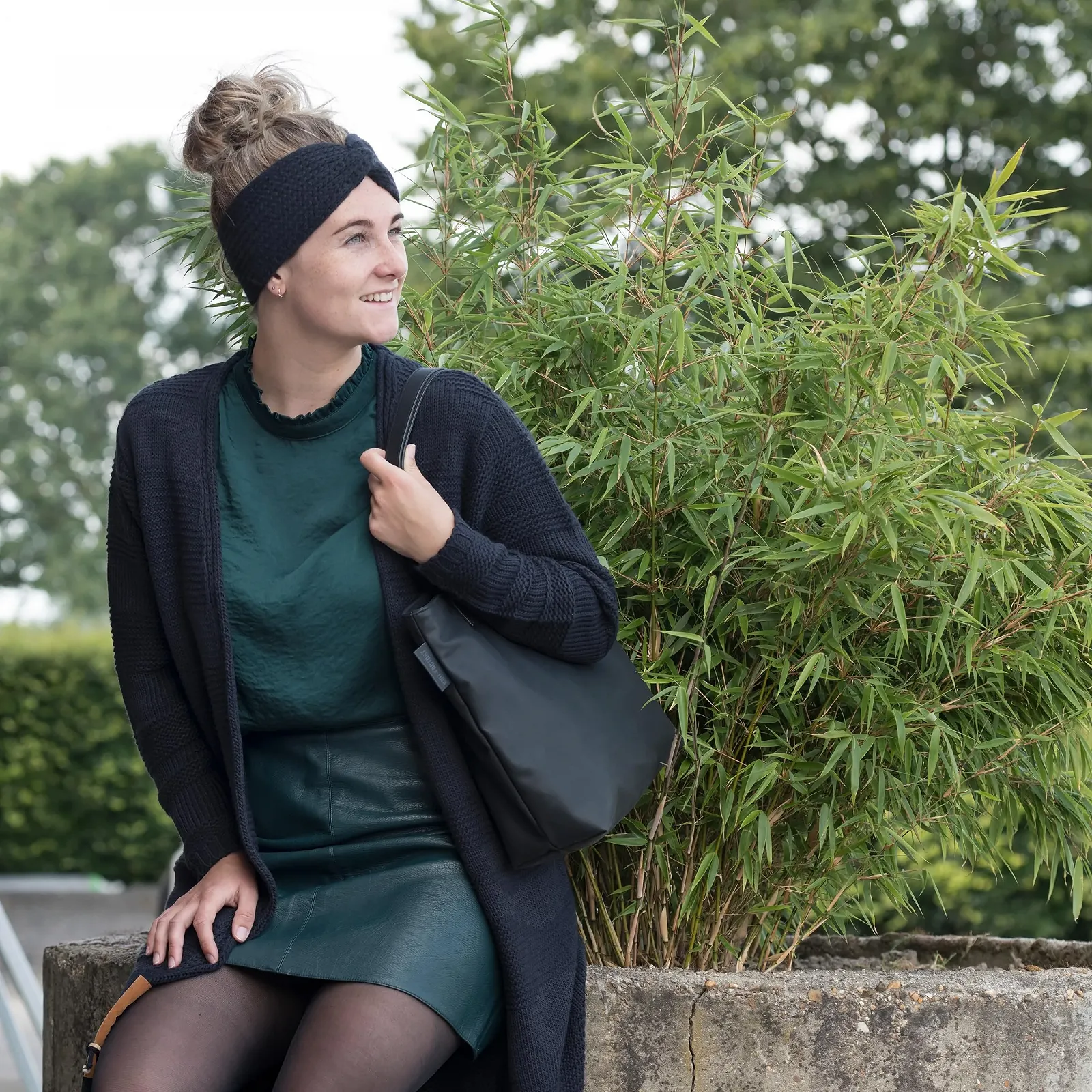 Пов'язка на голову Knit Factory Joy В'язана жіноча, фото №9 Пов'язка на голову Knit Factory Joy В'язана жіноча, фото №9