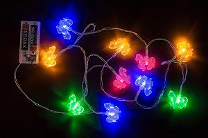 Гирлянда Out of the blue Лошадка 10 LED 1,60 м, питание от 2 батареек AA, в подарочной коробке synthetic.ua - Фото 1