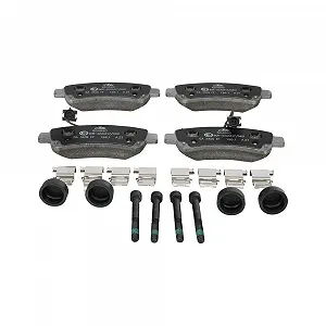 Комплект гальмівних колодок, дискове гальмо ATE 13.0460-4890.2 для CITROËN FIAT OPEL PEUGEOT - Фото 1