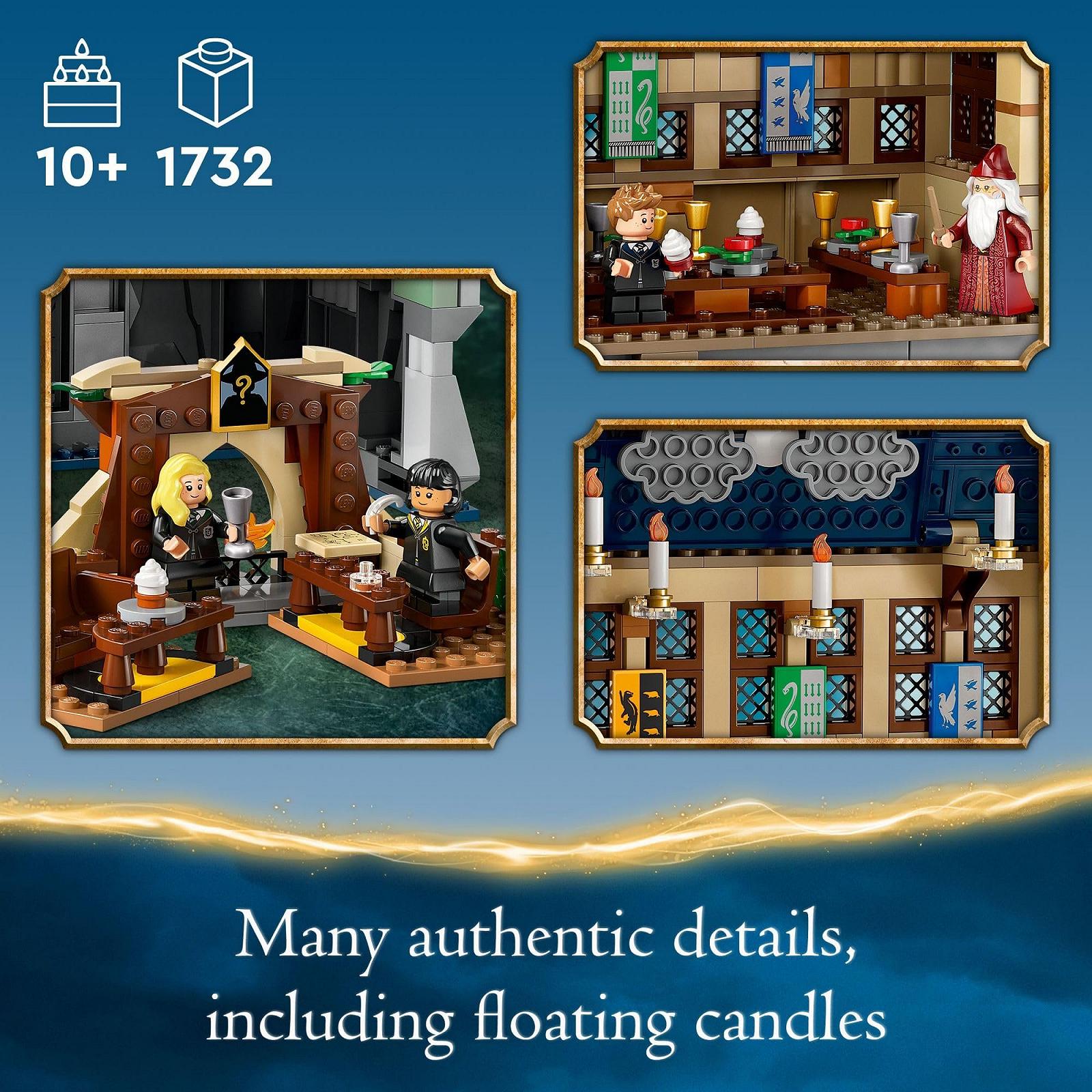 Конструктор LEGO Harry Potter Замок Хогвартс: Большой зал 11 минифигурок, фото №3
