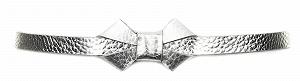 Ремінь Vanzetti 15 мм Metallic Bow W80 Сріблястий металік, Металічне срібло - Фото 1