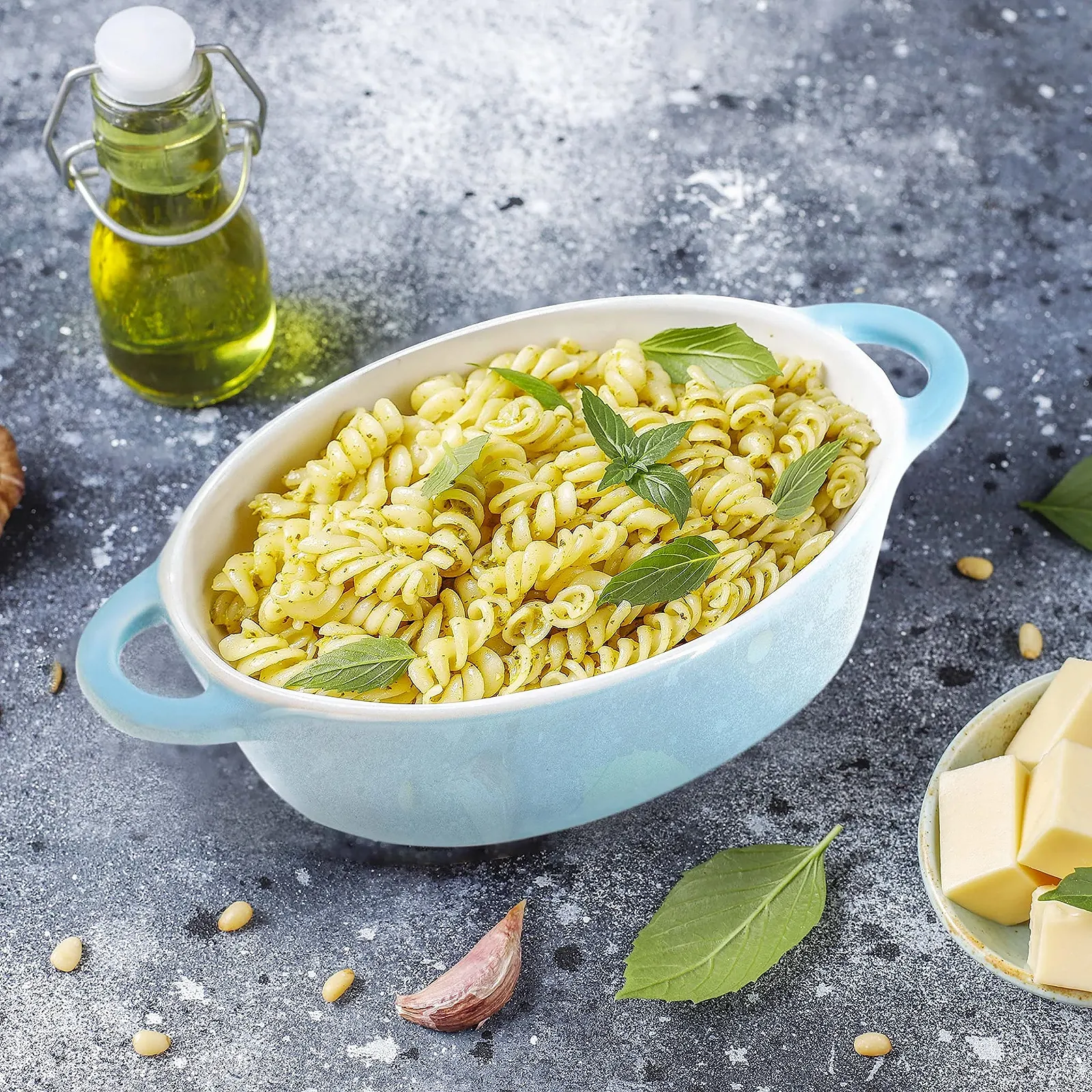 Форми для запікання Набір з 4 шт Овальні Керамічні 300 мл Білий, фото №5