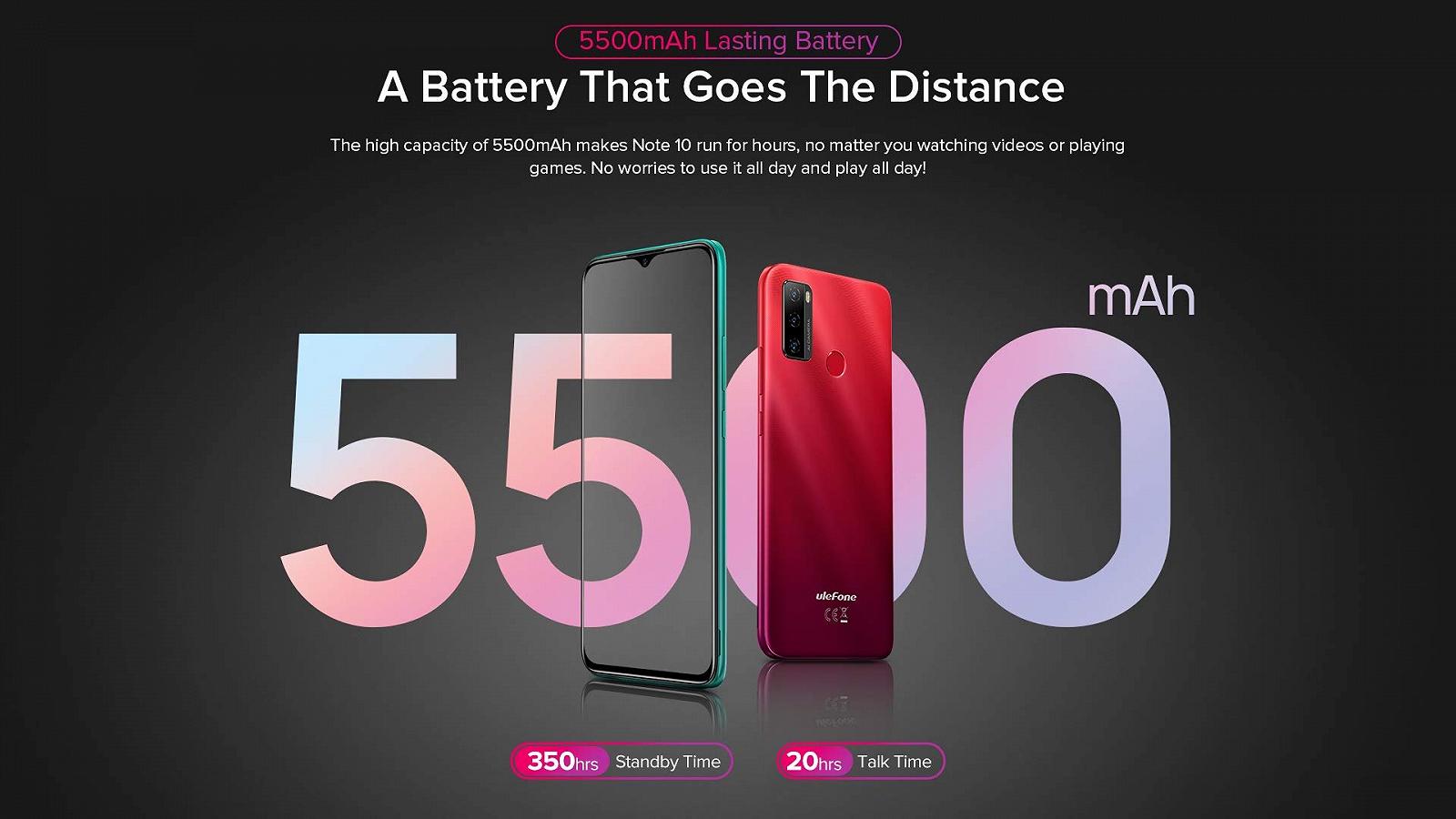 Смартфон Ulefone Note 10 Dual SIM 32ГБ 2ГБ RAM Green, фото №9 Смартфон Ulefone Note 10 Dual SIM 32ГБ 2ГБ RAM Green, фото №9