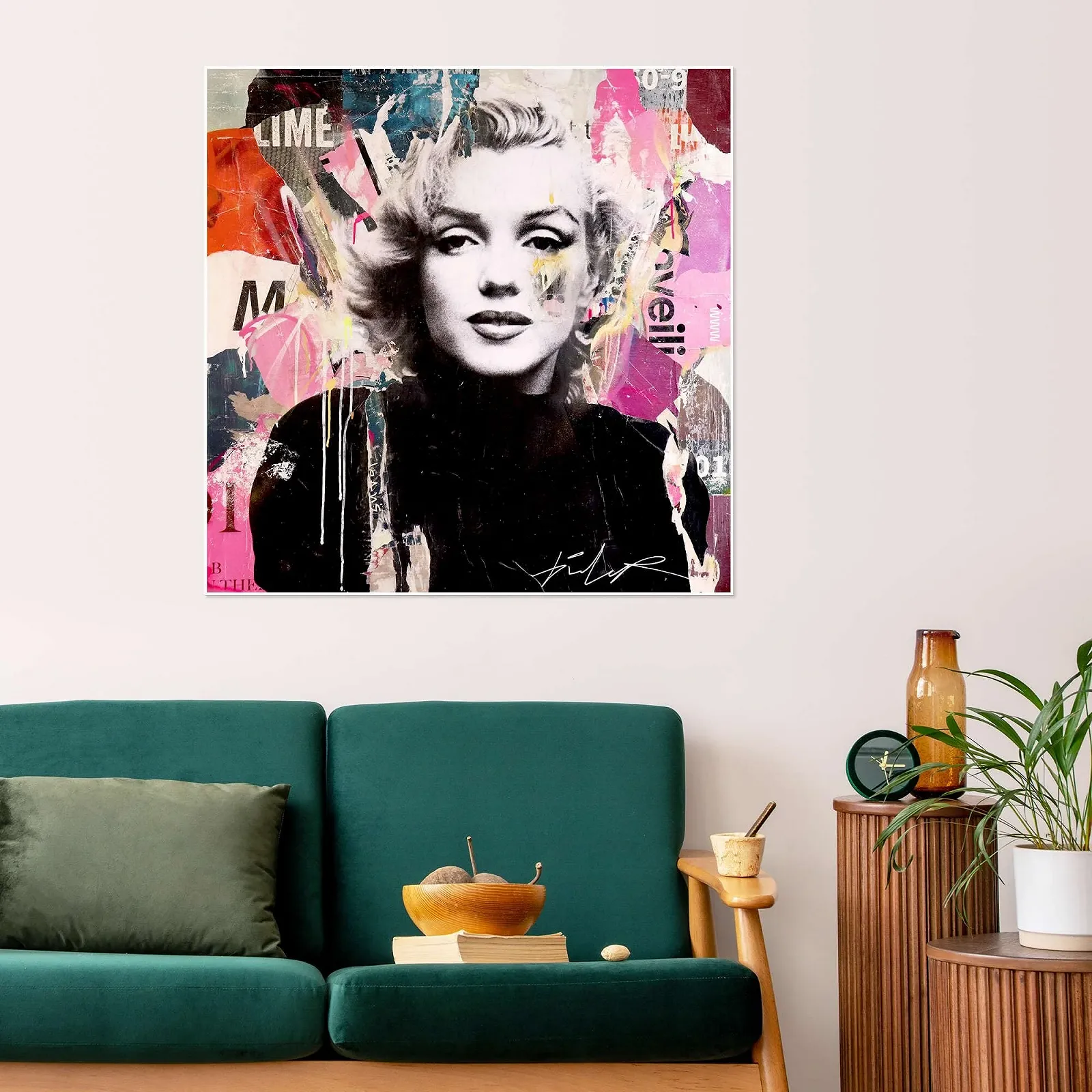 Постер Michiel Folkers Marilyn Monroe II 100 x 100 см, фото №6