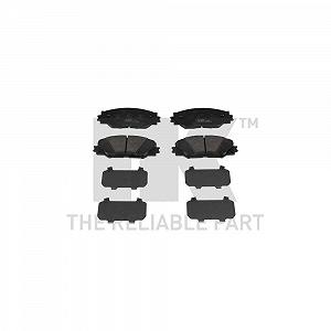 Комплект тормозных колодок дискового тормоза NK 224575 для TOYOTA передний мост - Фото 1