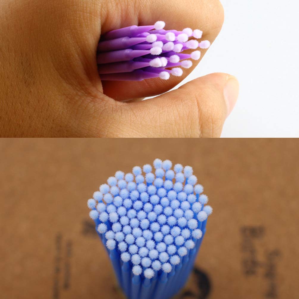 Мікроаплікатори Одноразові Щіточки для Туші 2.0 мм Фіолетова Ручка, фото №6