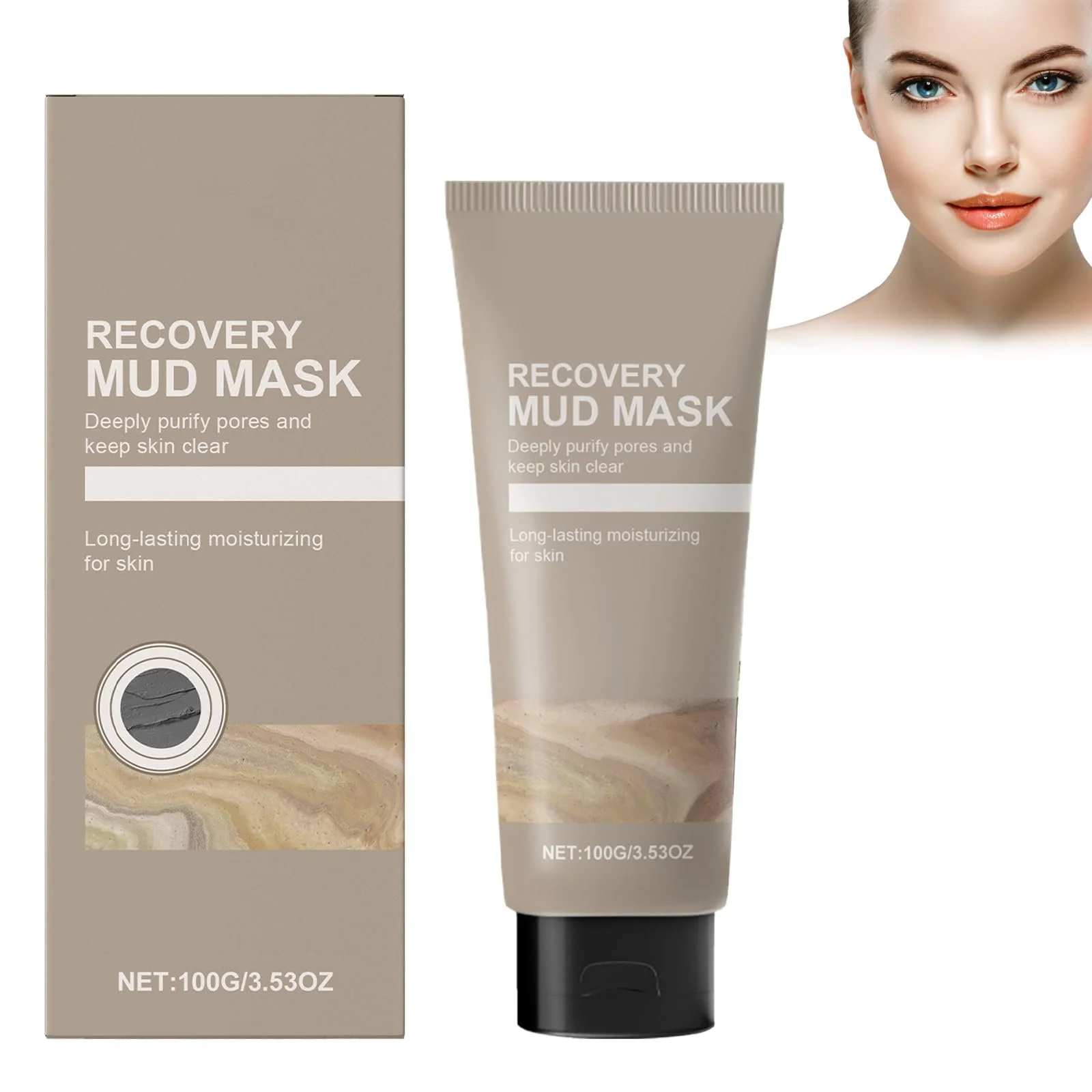 Маска-пленка для лица для очищения пор, гидромаска, глубокое очищение, питательный уход за лицом, очищает и сужает поры, контролирует жирность, подходит для всех типов кожи, фото №1