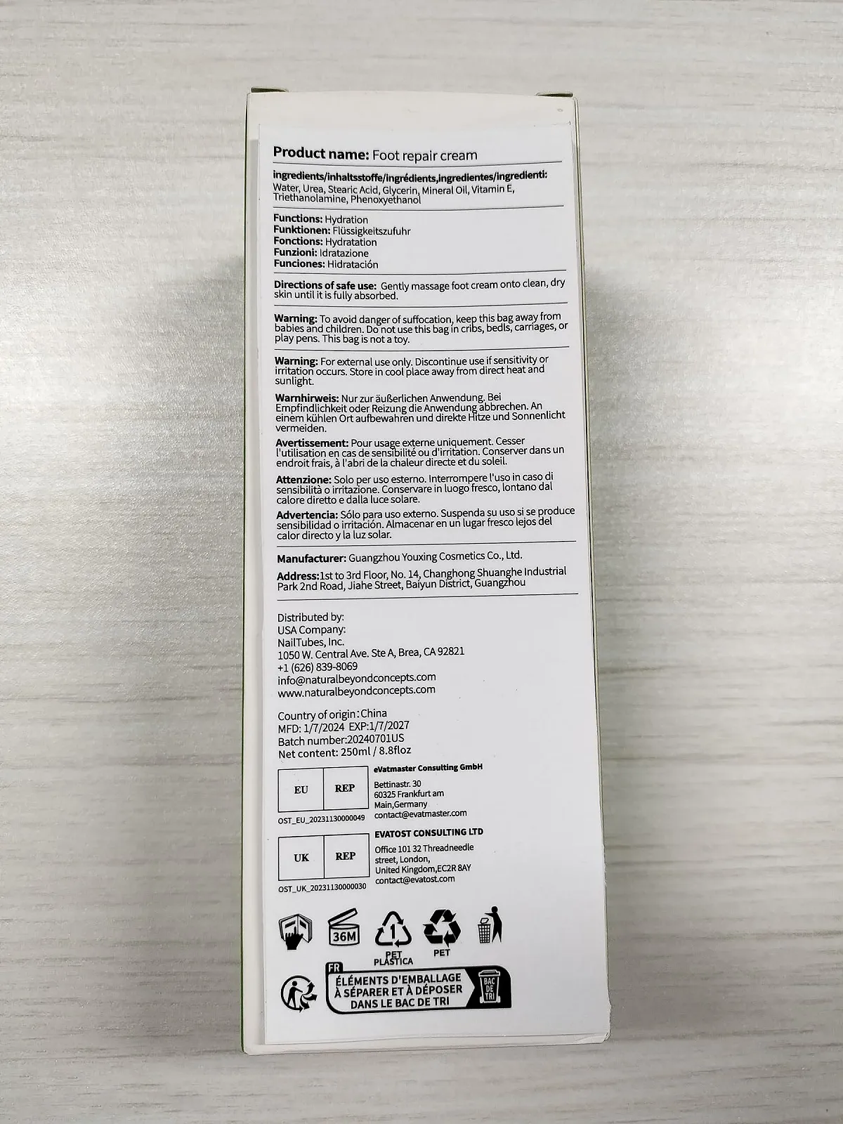 Крем для ног Callus Remover для удаления мозолей глубокое увлажнение и смягчение 80 мл лимон, фото №4