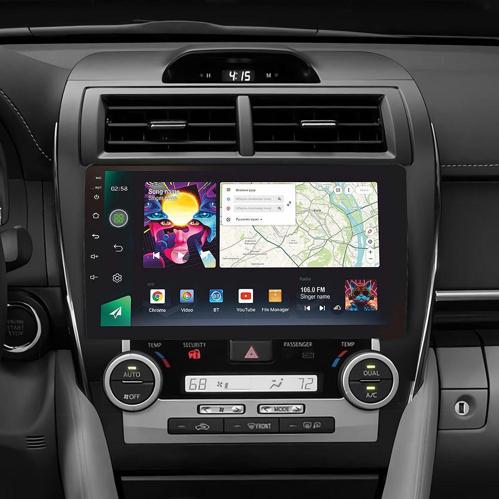 Штатная магнитола Sigma PRO 10464 4+64 Gb Toyota Camry 7 XV 50 55 US EDITION 2012-2014 10, фото №3