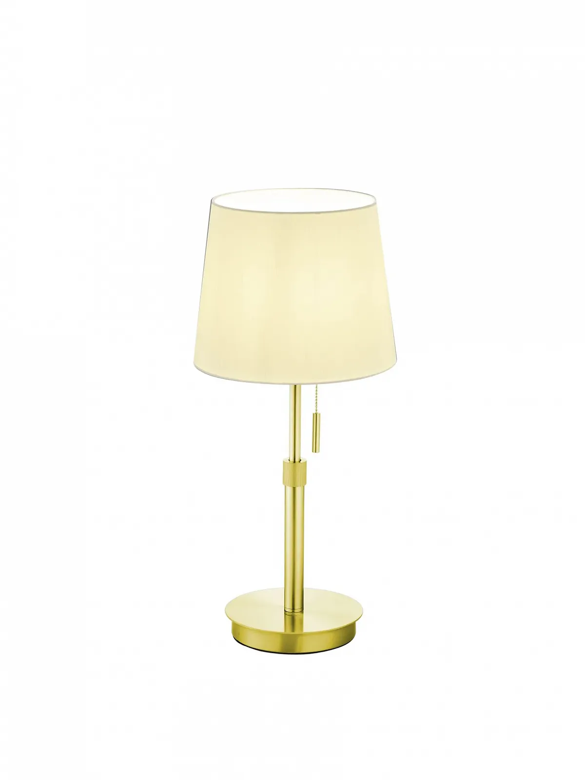 Настільна лампа Liam Matt Brass Metal 1 x E27 60 Вт 45-56 см Білий, фото №1