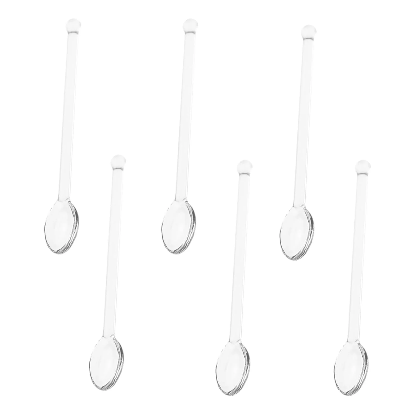 Набір скляних ложок 6 шт, фото №1