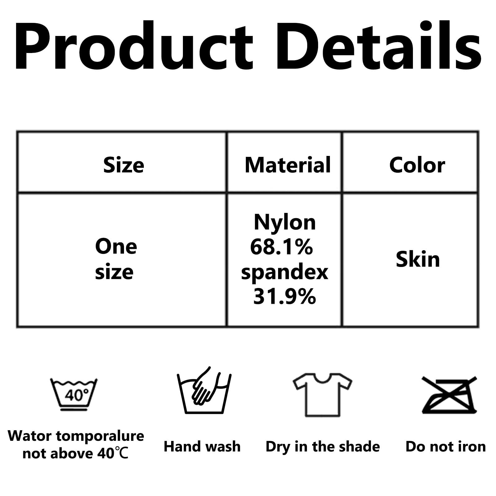 Гольфы Женские 6 пар Дышащие Полупрозрачные Мягкие One Size, телесный, фото №2