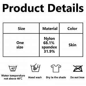 Гольфы Женские 6 пар Дышащие Полупрозрачные Мягкие One Size, телесный synthetic.ua - Фото 1