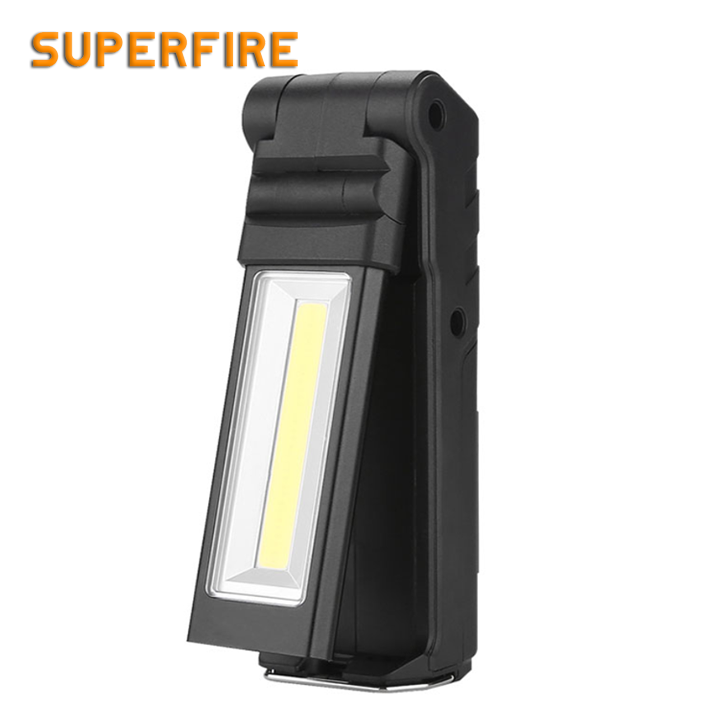 Фонарь многофунциональный аккумуляторный на магните G15-S SuperFire 400 Lumen IP44, фото №1