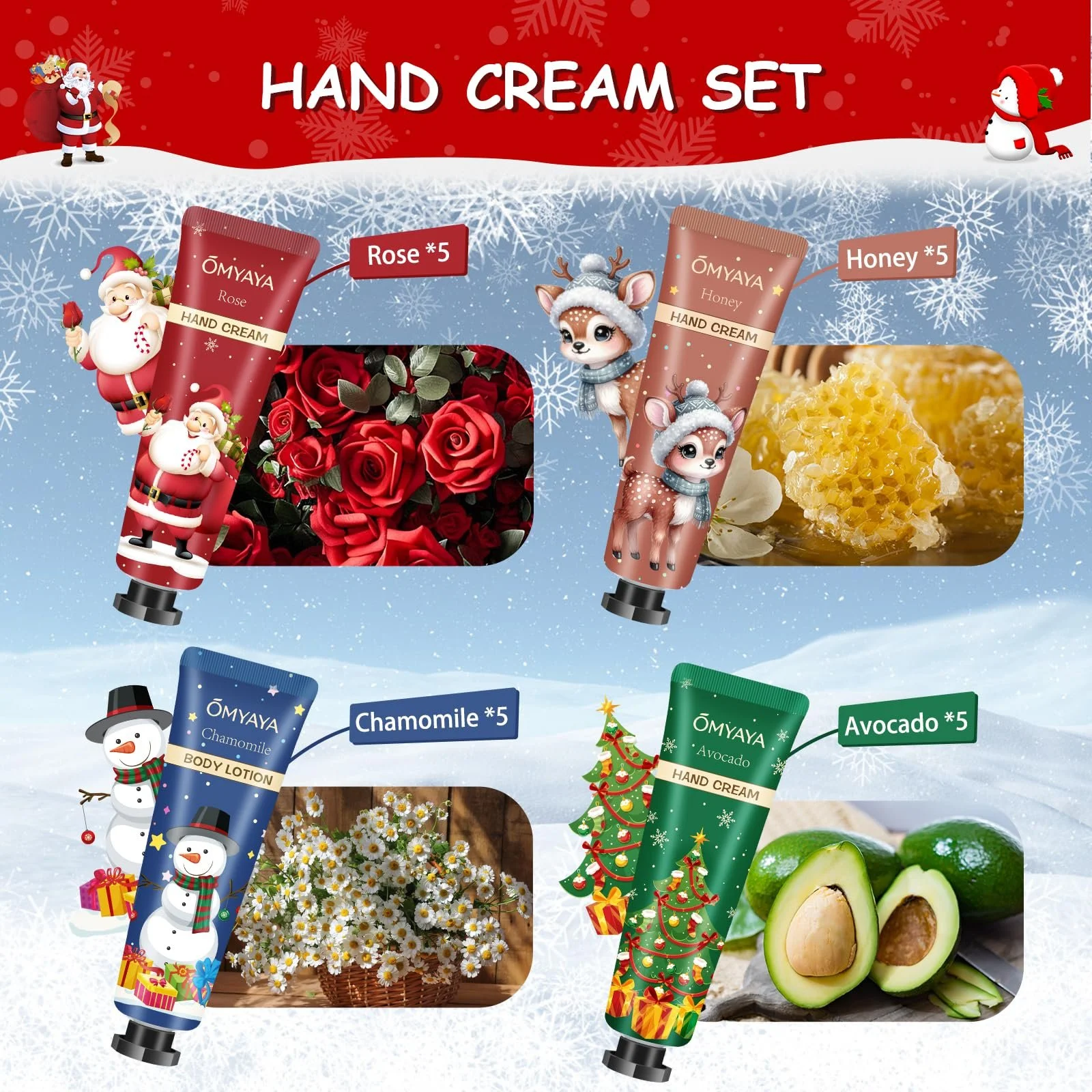 Крем для рук Набір Різдвяний, фото №2