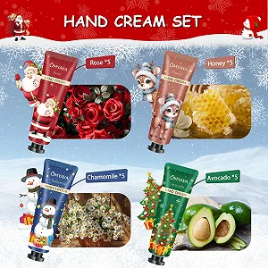Крем для рук Набор Рождественский календарь 2025 Мини Увлажняющий для сухой потрескавшейся кожи рук и ног Рождественские подарки для женщин цена на synthetic.ua - Фото 1 Крем для рук Набор Рождественский календарь 2025 Мини Увлажняющий для сухой потрескавшейся кожи рук и ног Рождественские подарки для женщин synthetic.ua - Фото 1