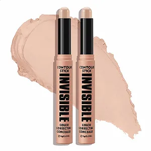 Стік-коректор Boobeen для зони навколо очей, матуючий кремовий, для натурального бездоганного покриття - Фото 1