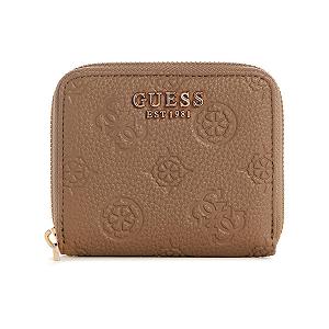 Гаманець GUESS Cresidia SLG на блискавці Темно-коричневий - Фото 1
