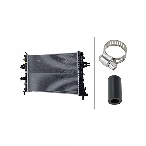 Радиатор охлаждения двигателя HELLA 8MK 366 302-501 - Фото 1