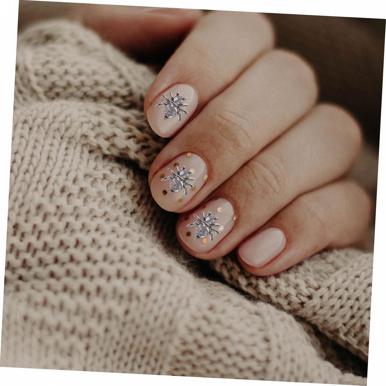 Прикраси для нігтів Павуки на Хелловін Healvian, фото №3