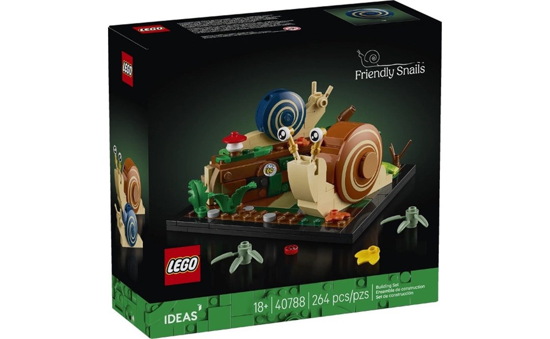 Конструктор LEGO Ideas Дружелюбные улитки (40788), фото №1