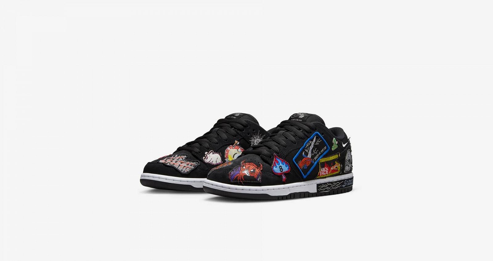 Кроссовки Nike SB Dunk Low Pro QS Neckface 36, фото №5