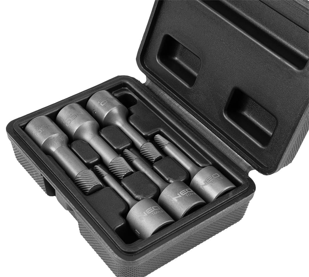 Набір екстракторів для гвинтів NEO TOOLS 6 шт 3/8 Torx, фото №4 Набір екстракторів для гвинтів NEO TOOLS 6 шт 3/8 Torx, фото №4