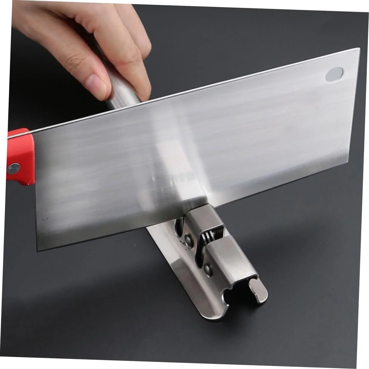 Точилка для ножів та ножиць Sosoport ручна ергономічна кухонна, фото №3