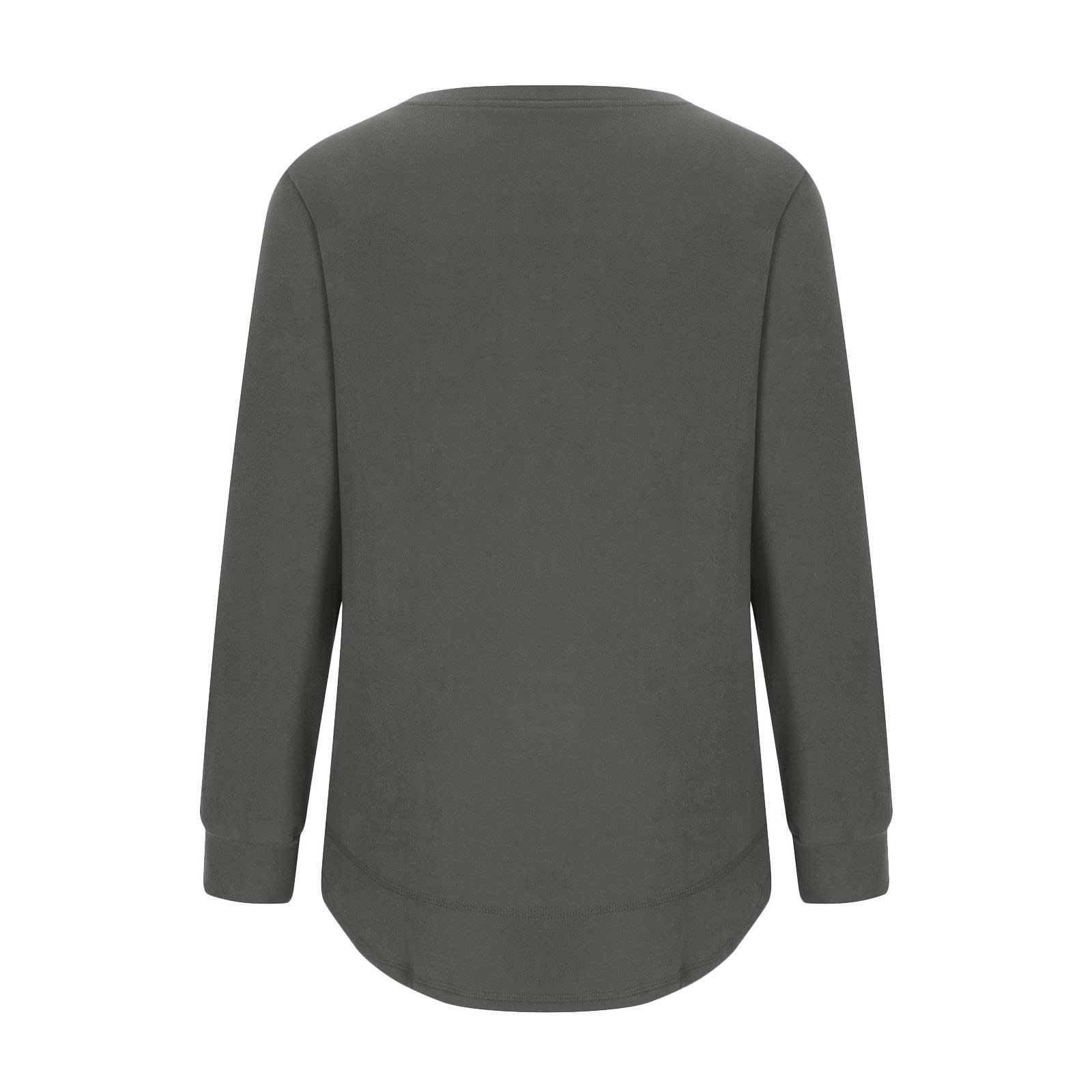 Жіночий світшот Пуловер Однотонний З довгими рукавами, фото №4 Жіночий світшот Пуловер Однотонний З довгими рукавами, фото №4