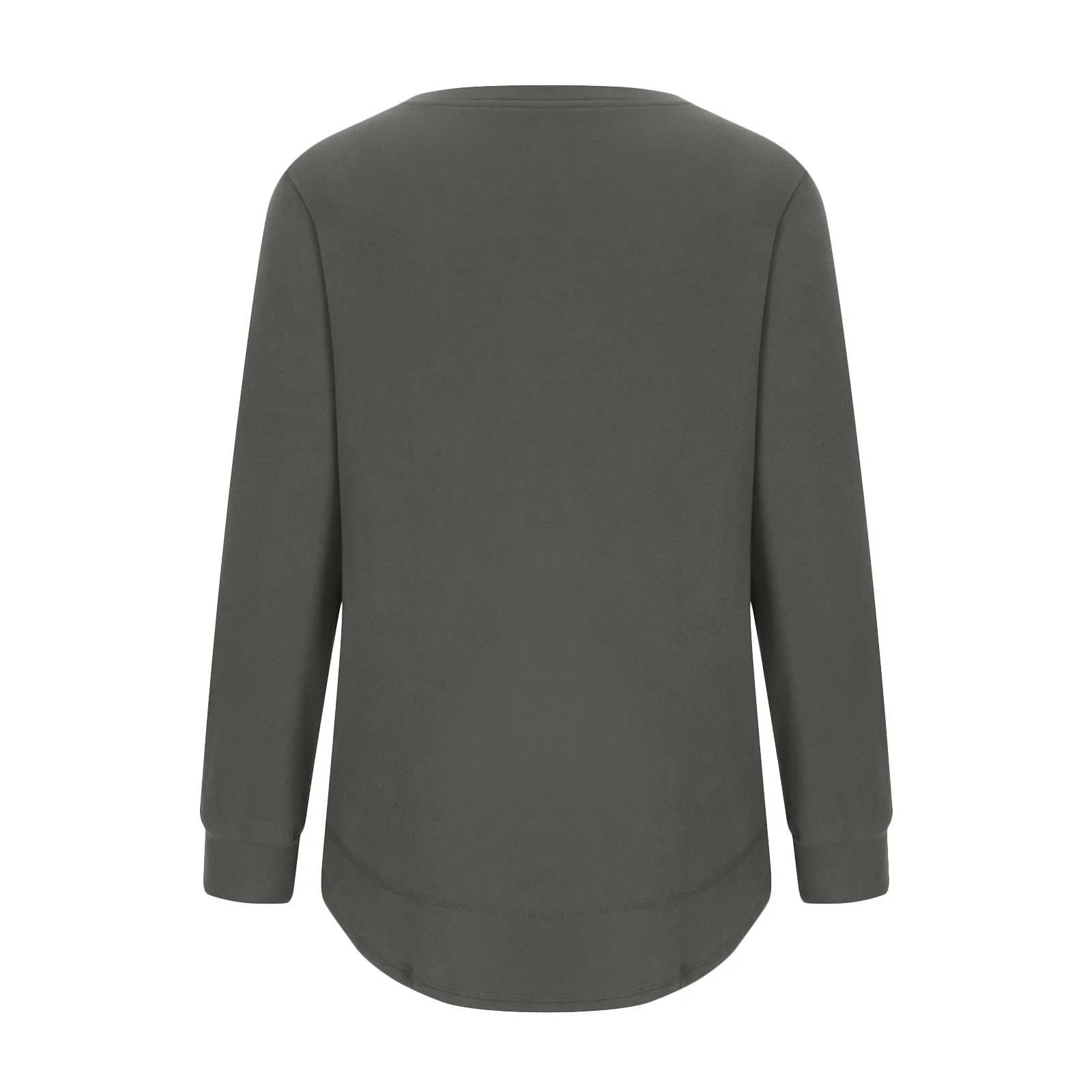 Жіночий світшот Пуловер Однотонний З довгими рукавами, фото №4