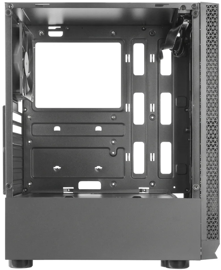 Корпус для ПК Mars Gaming MCN2 / Mid Tower / Закаленное стекло / Без БП / Черный, фото №4