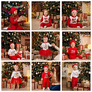 Купити Новорічні костюми для хлопчиків і дівчаток — від 68 до 110 см 🎄✨ мій перший новий рік, моє перше різдво, мій перший миколайчик та інші - Фото 1 Новорічні костюми для хлопчиків і дівчаток — від 68 до 110 см 🎄✨ мій перший новий рік, моє перше різдво, мій перший миколайчик та інші - Фото 1