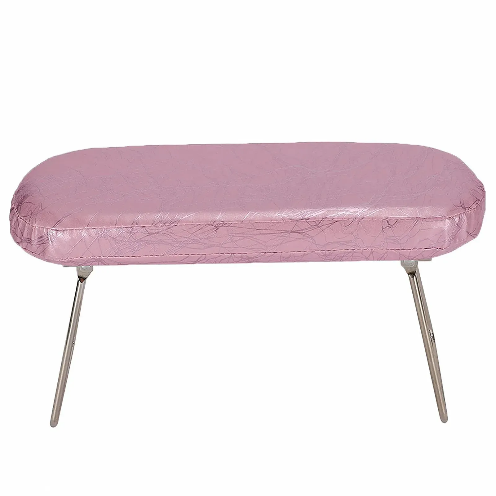 Підставка для рук Манікюрна PU-шкіра з тримачем Plum Pink, фото №1