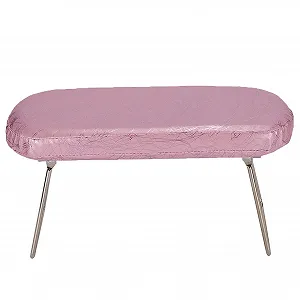 Підставка для рук Манікюрна PU-шкіра з тримачем Plum Pink - Фото 1