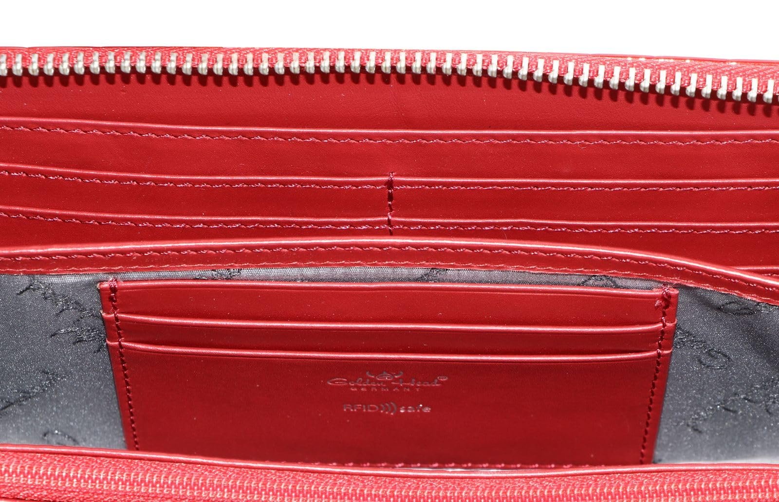 Кошелек Golden Head Cayenne RFID Protect Zipped Ladies Purse Classic Cherry, вишневый, фото №3