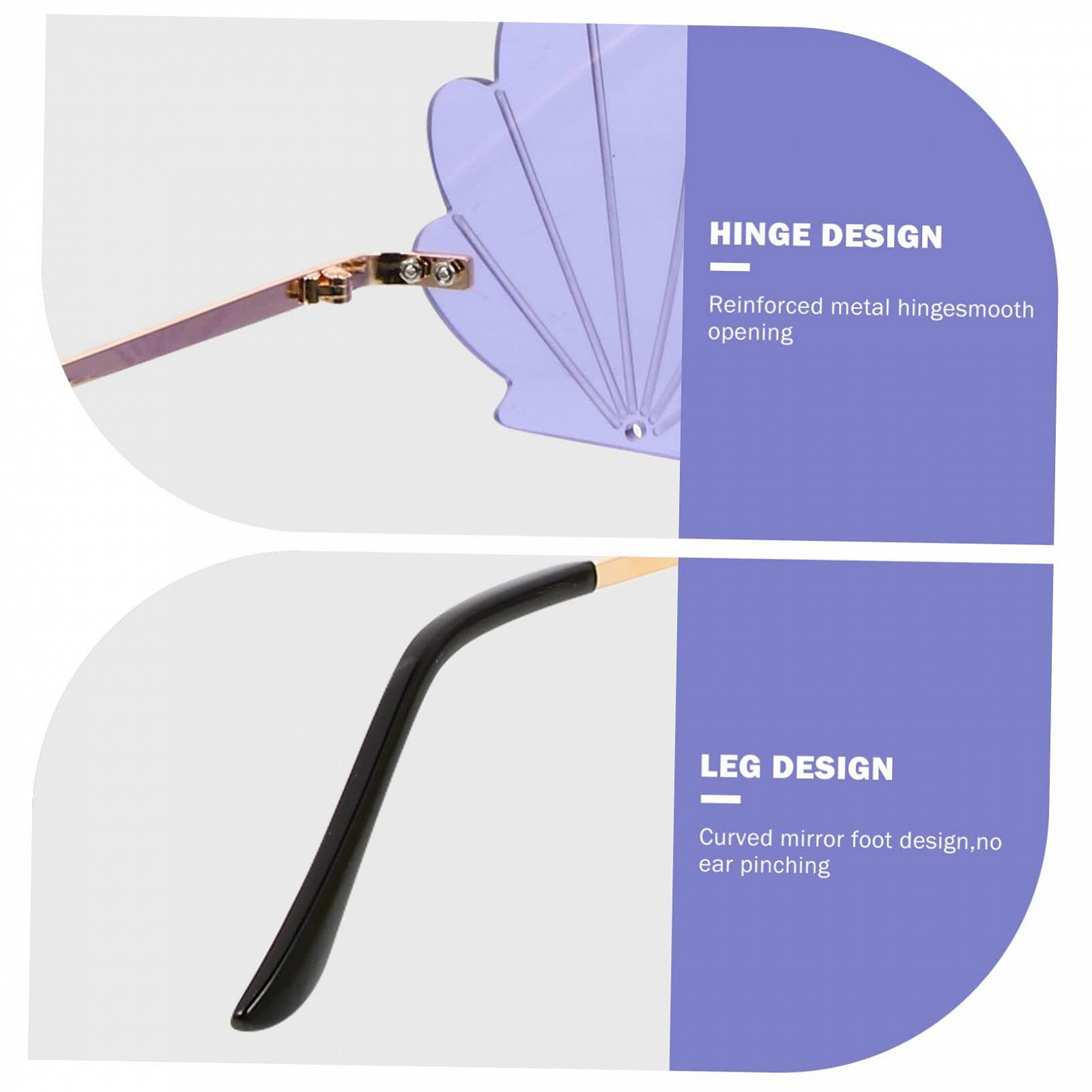 Набір сонцезахисних окулярів з 5 штук, імітація черепашки, ударостійкі, фото №9