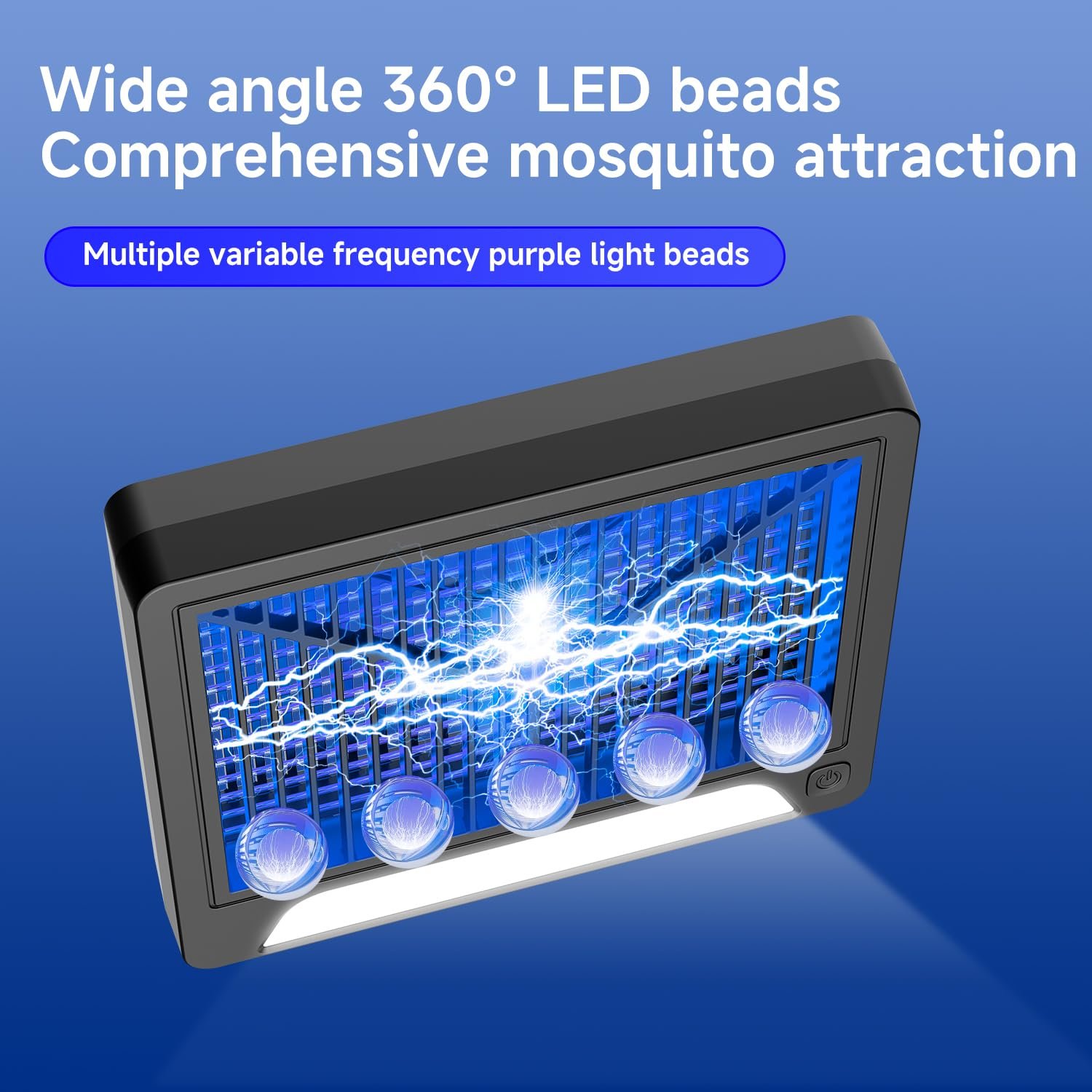 Електричний знищувач комах Mosquito Lamp LED, фото №3