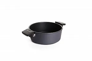 Каструля WOLL Diamond Lite 24 cm 3.8 L алюмінієва антипригарна з 2 ручками - Фото 1