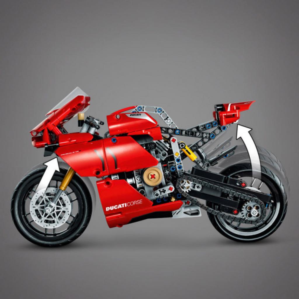 Конструктор LEGO Technic Ducati Panigale V4 R 0 646 детали (42107), фото №7
