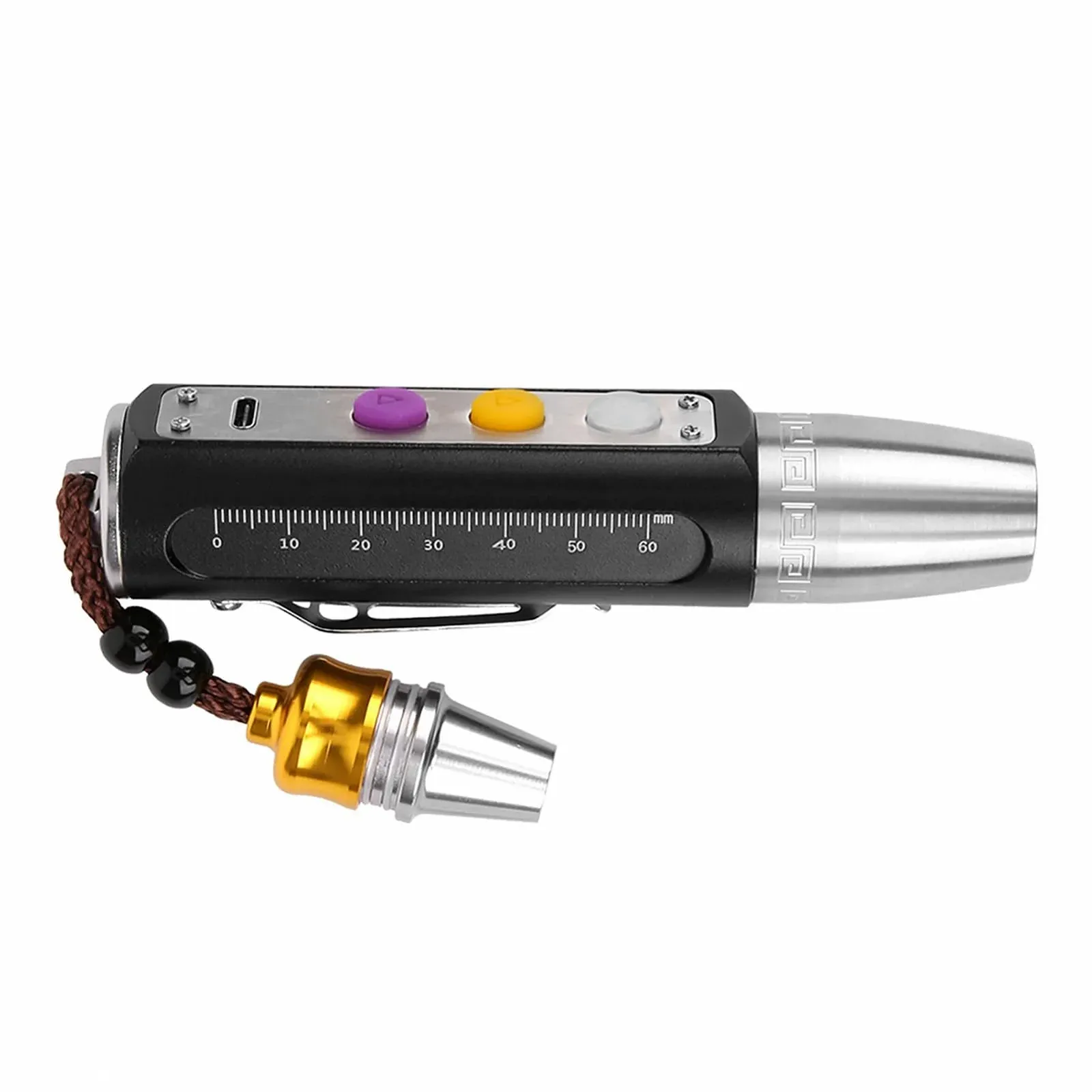 Ліхтарик Experte Jade, портативний USB-акумуляторний для ювелірних виробів, 3 світлодіоди яскравого світла, професійний інструмент для дорогоцінних каменів, компактний дизайн для зручного носіння, фото №8